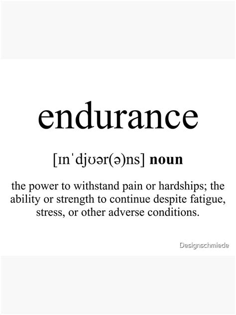 ENDURANCE Meaning in Tagalog .